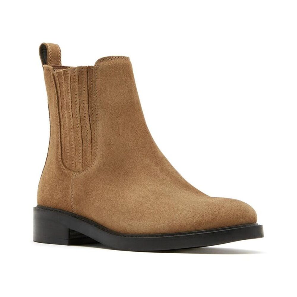 La Canadienne Academia City Dry™ Waterproof Suede Bootie